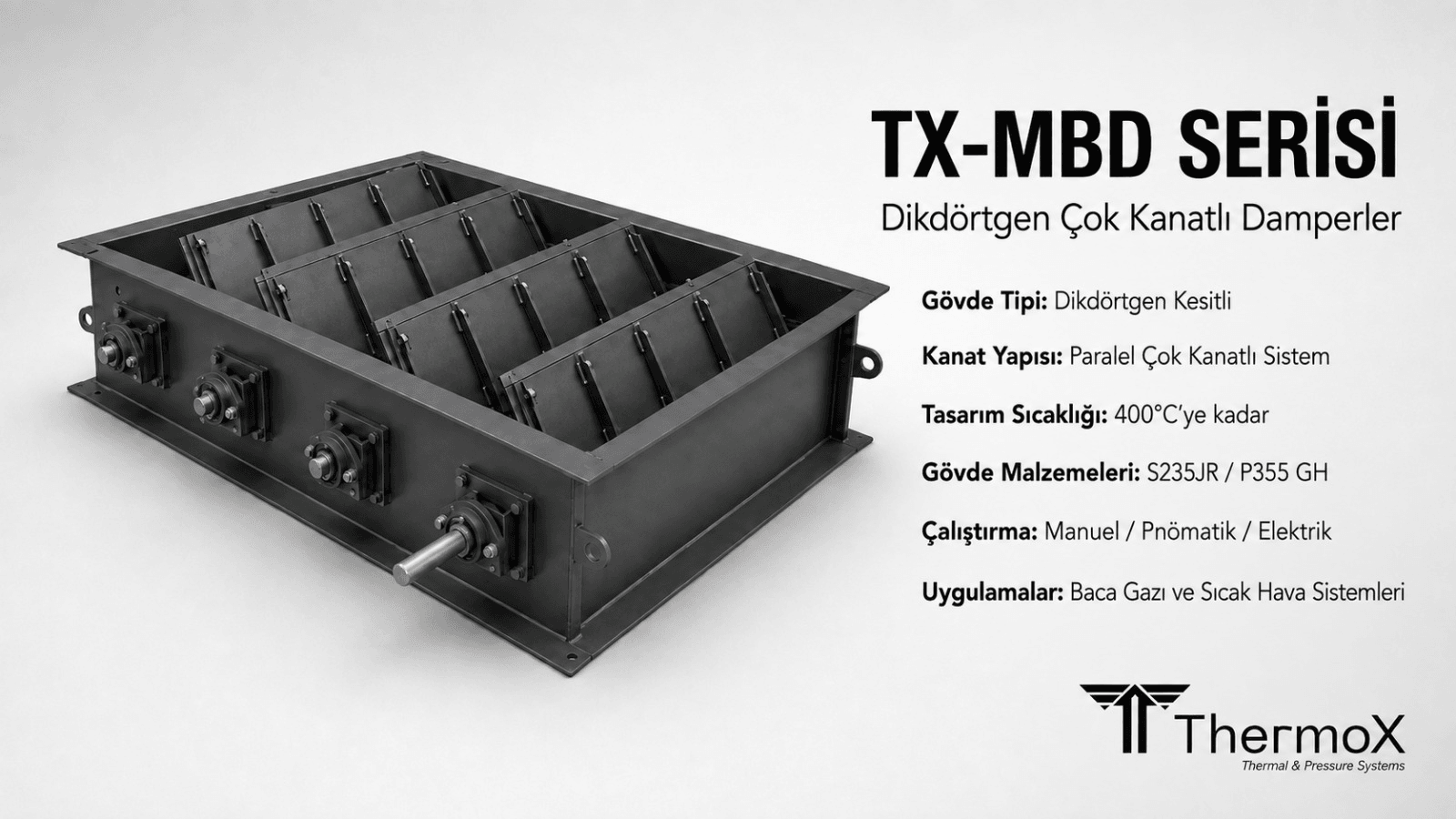 Çok Kanatlı Damper