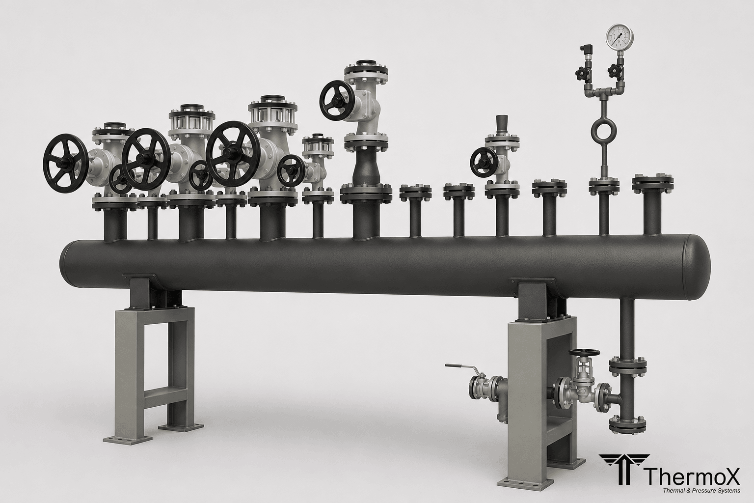 Steam Distribution Header