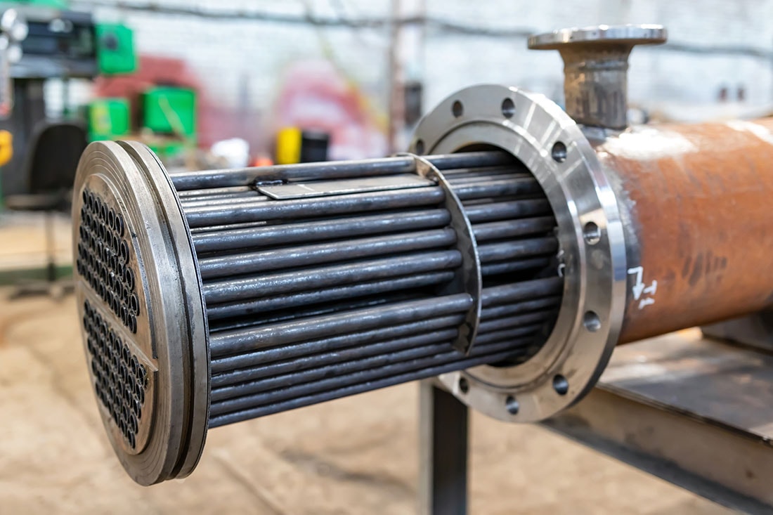Shell and Tube Heat Exchangers — fabrication and application