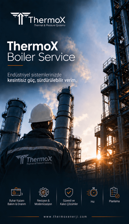 ThermoX Boiler Service — kazan bakım ve rehabilitasyon birimi