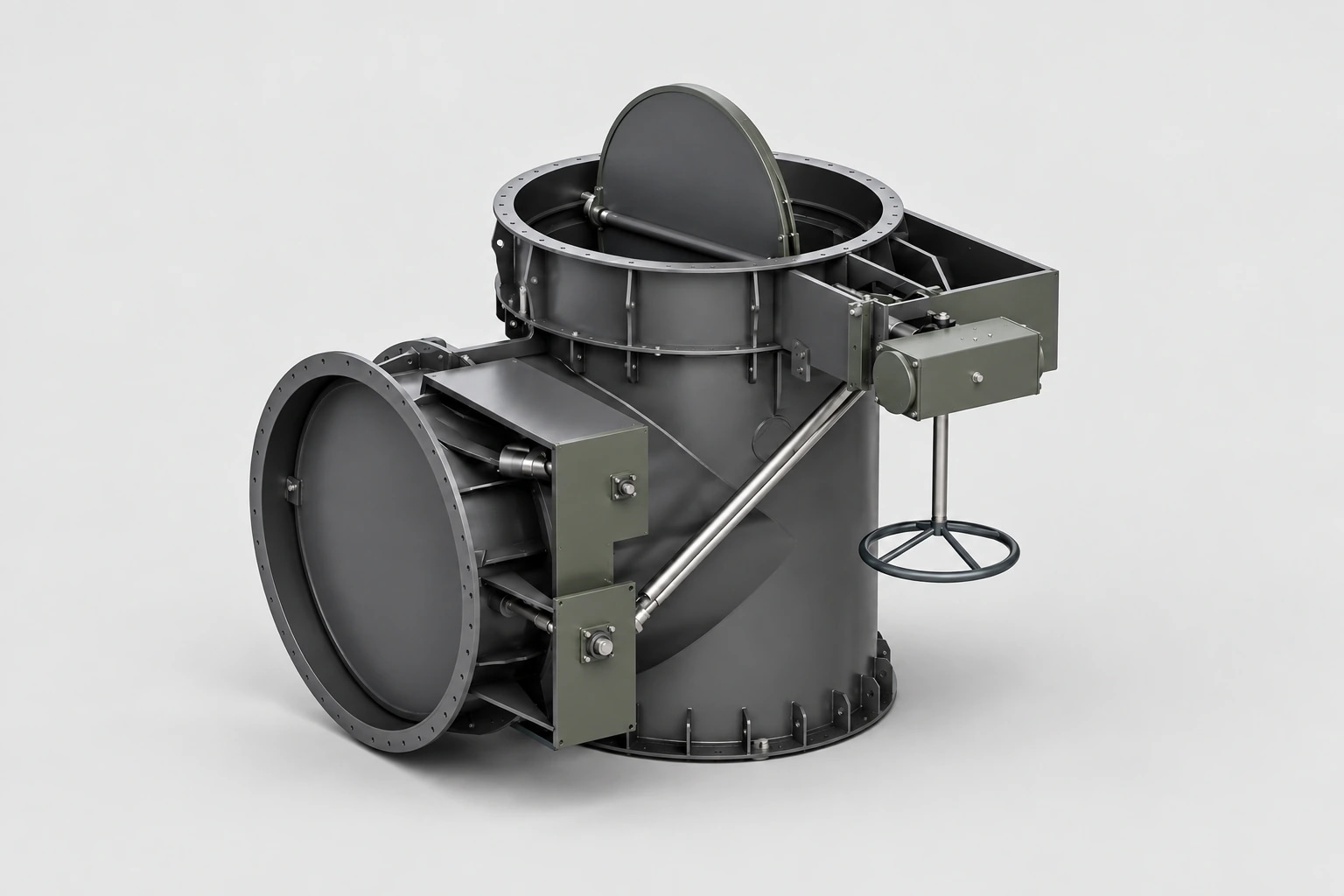 Diverter 3 Yollu Damper
